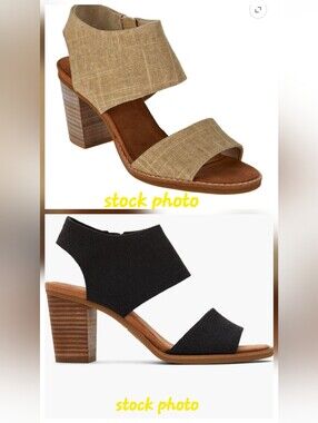 2 pair Size US12 Toms Majorca Cut-Out Sandals NEW!